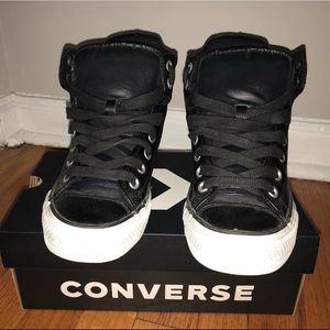 Leather Converse